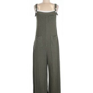 Halara Olive Green Ribbed Jumpsuit